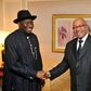 President Goodluck Jonathan and South African President, Jacob Zuma