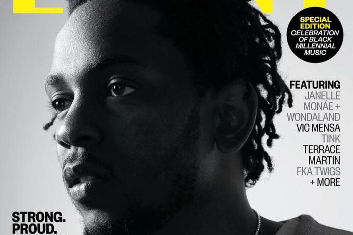 Kendrick Lamar covers Ebony Magazine