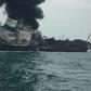 More than 20 people have been resecued and one has died after an oil tanker caught fire just off Hong Kong