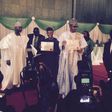 President-elect, Muhammadu Buhari and Vice President-elect, Yemi Osinbajo collect Certificates of Return from INEC Chairman, Attahiru Jega