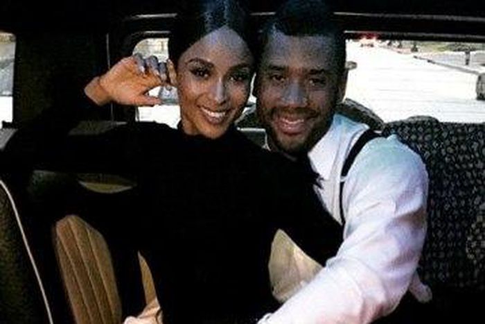 Ciara and boo, Russell Wilson