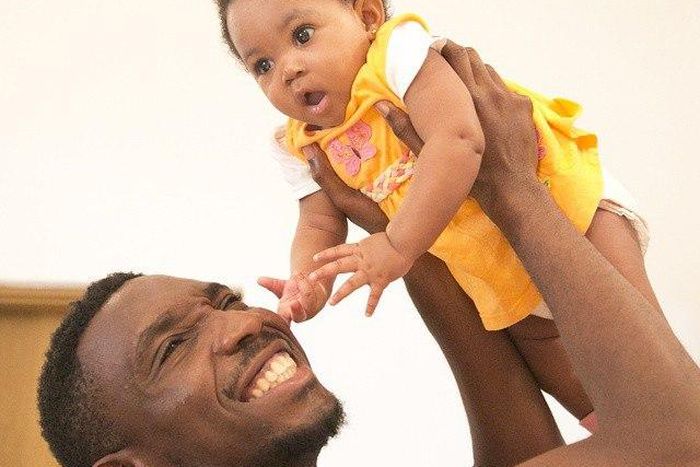 Timi Dakolo shows off daughter