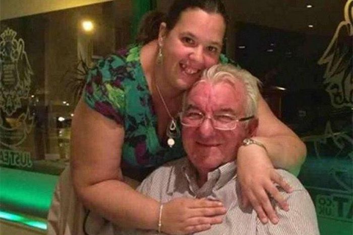 Liza Goddard and her magnet, John Goddard