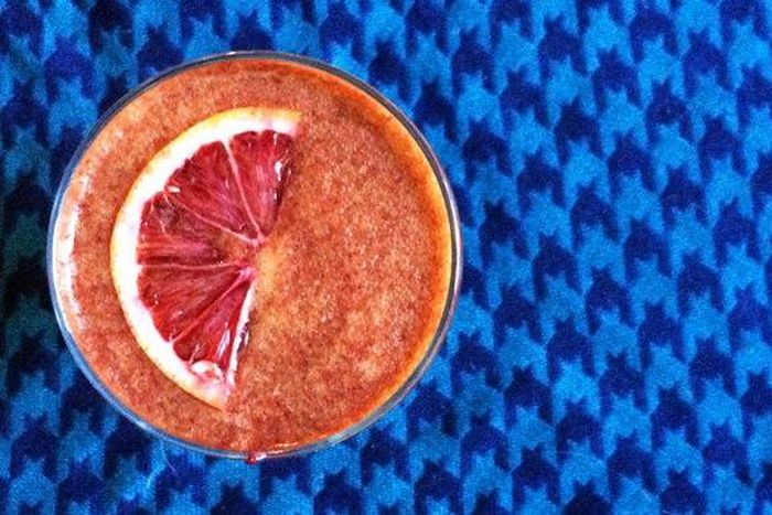 Blood orange creamsicle smoothie