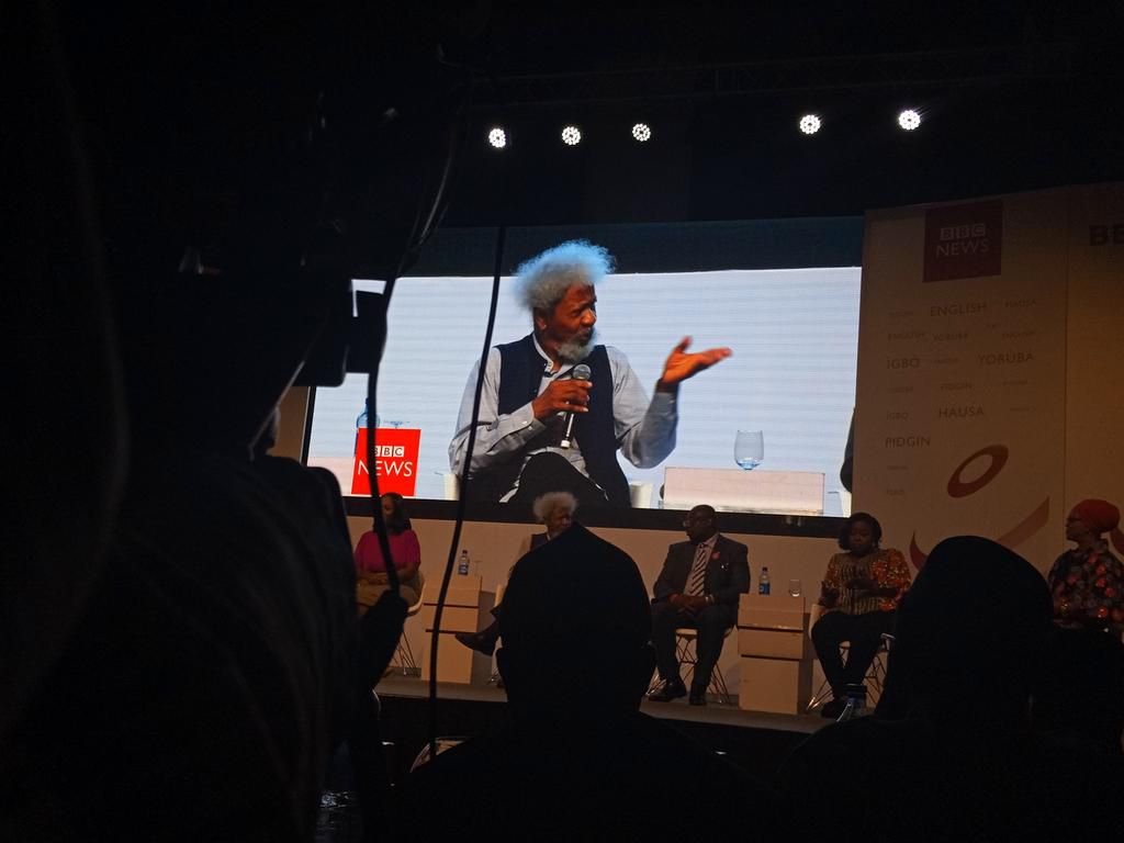 Nobel laureate, Sole Soyinka, says fake news from a Nigerian may cause World War 3.