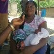 Alice Daniel and her baby