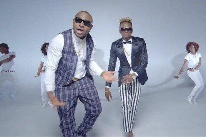 Davido and Diamond Platnumz collaborated for the first time on the single 'Number One'.