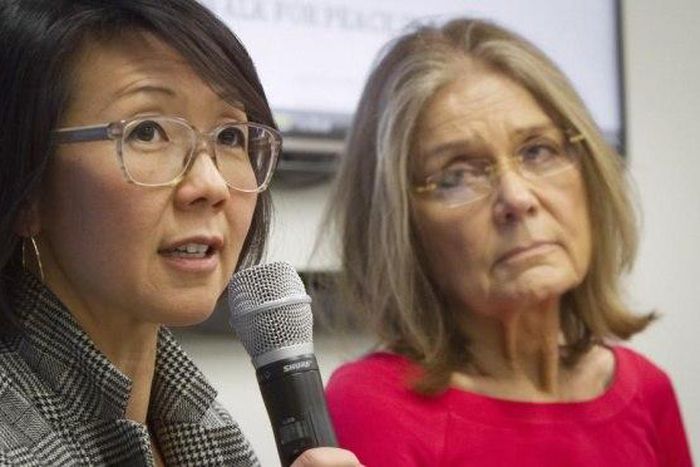 Organizer of WomenCrossDMZ - Gloria Steinem