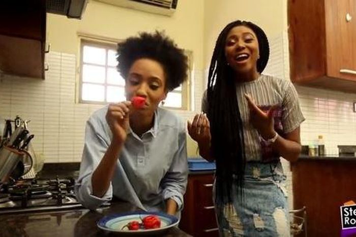 Stephanie Coker and D'ija on show