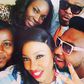 Rita Dominic on set of the movie 'The Guest'