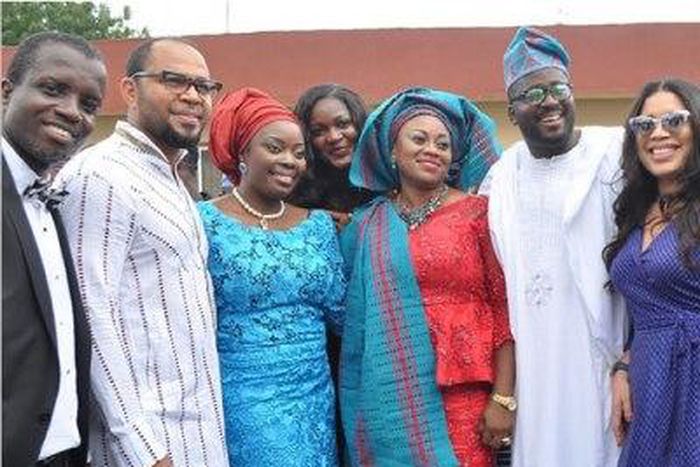 Ramsey Nouah, Monalisa Chinda at Desmond Elliot's inauguration