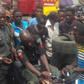 Drunk police officer spotted in Lagos
