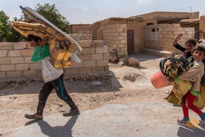 Syrian army battles in northeast Syria