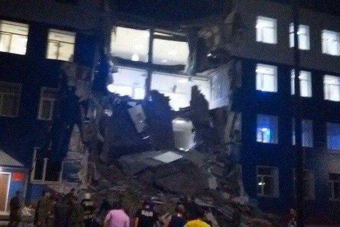 At least 23 killed in military barracks collapse in Russia