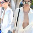 Kendall Jenner goes braless in L.A