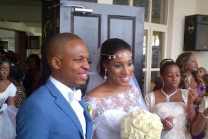 Naeto C's church wedding