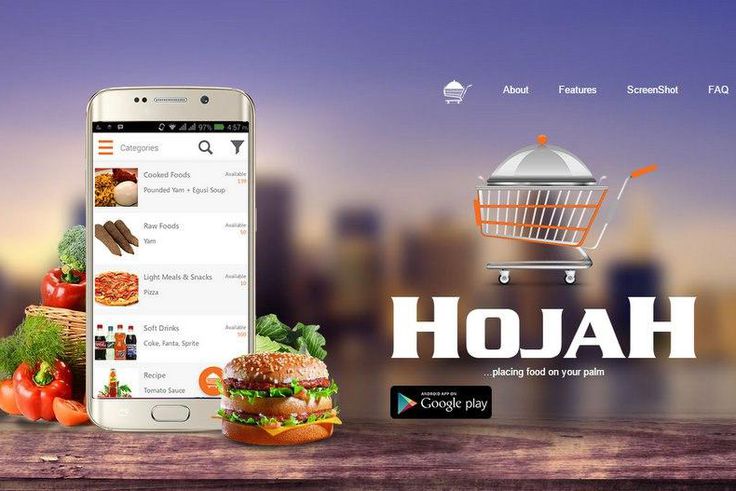 The Hojah app wallpaper.