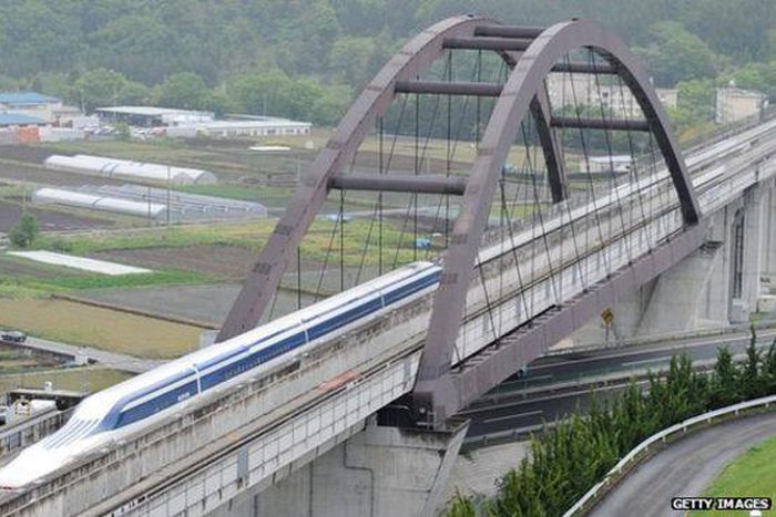 The Japanese Maglev Train