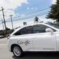 One of Google's self-driving Lexus SUV's.