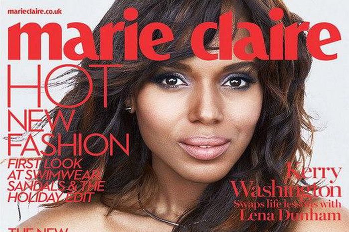 Kerry Washington covers Marie Claire UK May 2015
