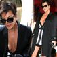 Kris Jenner goes bra less in Paris, France