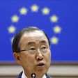 United Nations Secretary-General Ban Ki-moon addresses a plenary session of the European Parliament in Brussels, Belgium, May 27, 2015. REUTERS/Francois Lenoir