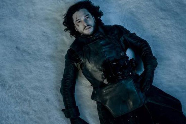 Kit Harington as Jon Snow in the season 5 finale of "Game of Thrones.