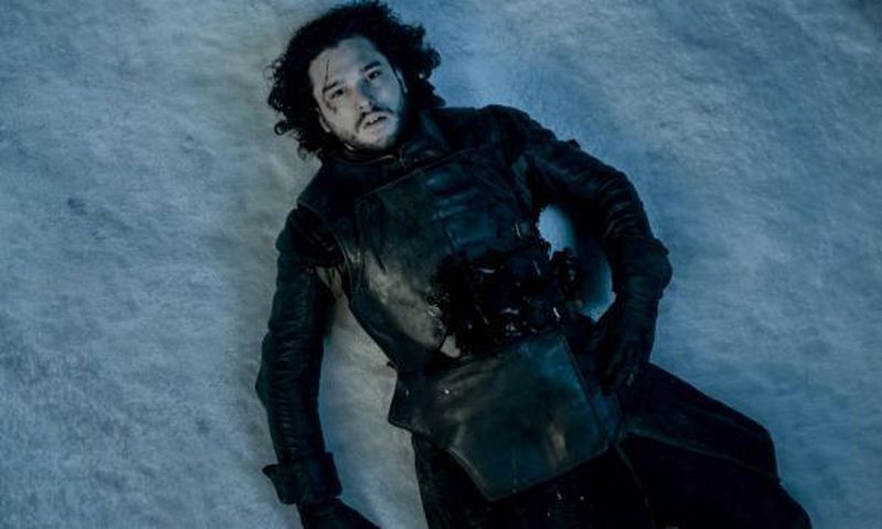 Kit Harington as Jon Snow in the season 5 finale of "Game of Thrones.