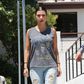 Kourtney Kardashian shows off in sartorial style
