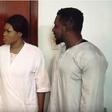 Daniel K Daniel, Daniela Okeke, Mercy Macjoe on set of "Flaws"