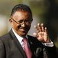 Madagascar's President Hery Rajaonarimampianina arrives for the inauguration ceremony of South African President Jacob Zuma at the Union Buildings in Pretoria May 24, 2014. REUTERS/Siphiwe Sibeko