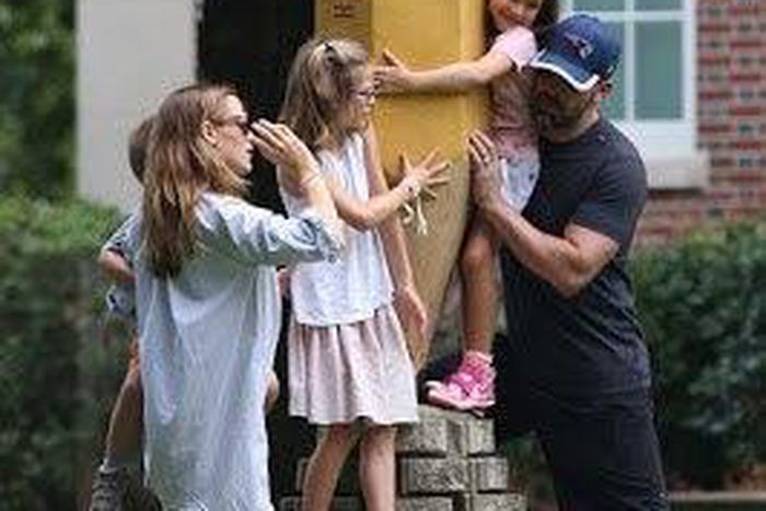 Ben Affleck, Jennifer Garner and their kids