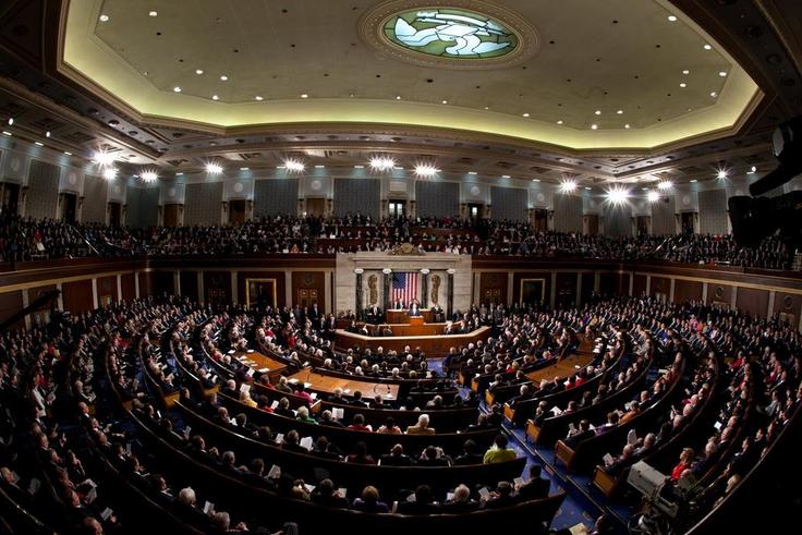 US President, Barack Obama gives State of the Union speech before a joint session of the House and Senate on Tuesday, January 20, 2015.