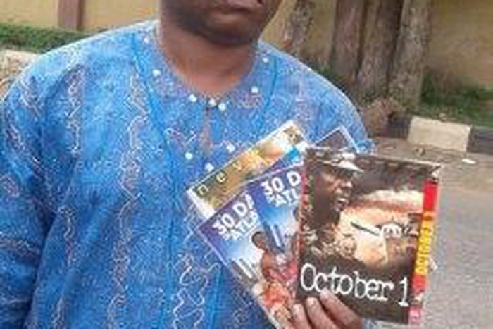 Actor seizes pirated copies of 'October 1' from road sellers