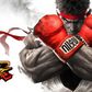A Street Fighter V poster.