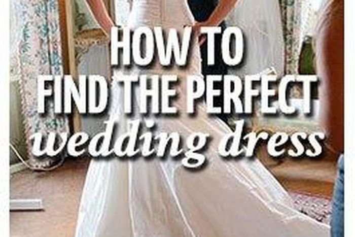 The perfect wedding dress