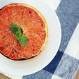 Broiled grapefruit