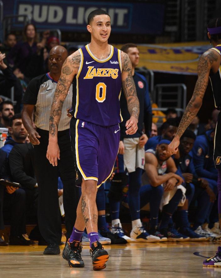 Kyle Kuzma had a career high at the Staples Center  [NBA]