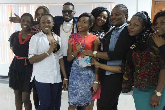 D’Banj visits Yudala office
