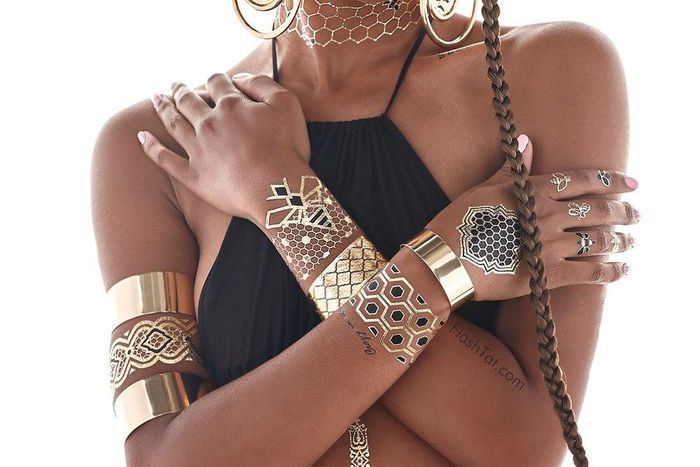 Beyonce's Tattoos for Flash Tatto0s