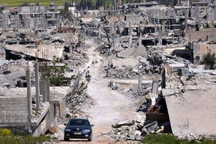 Jordanian killed by stray mortar from fighting