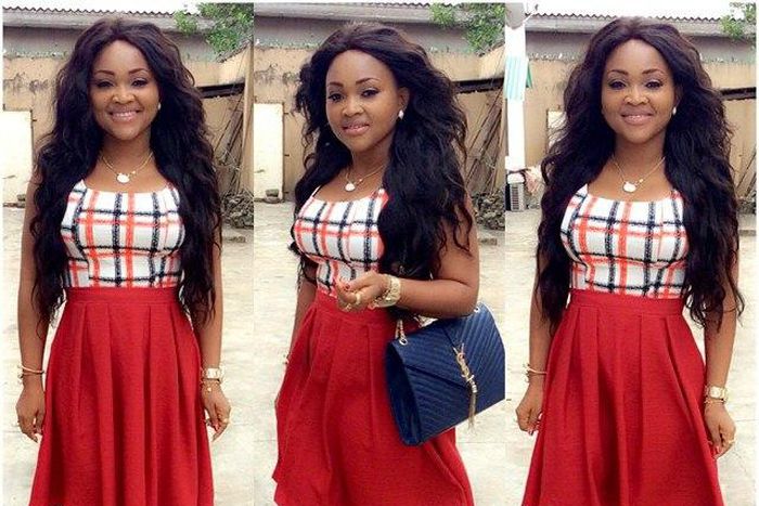 Mercy Aigbe shares stylish look