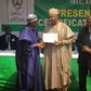 Senator Bukola Saraki receives certificate of return