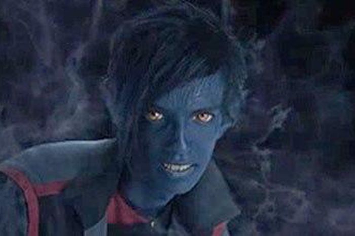 Kodi Smit-McPhee as the teleporting mutant Nightcrawler
