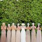 The mismatched bridesmaids dresses trend