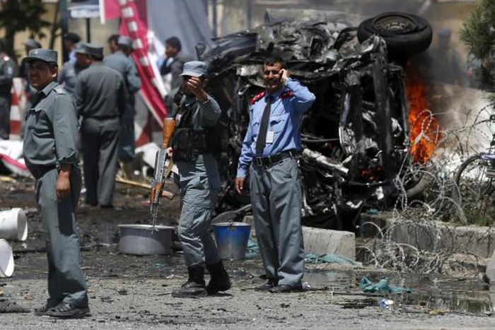 Car bomb near Kabul airport causes casualties-officials