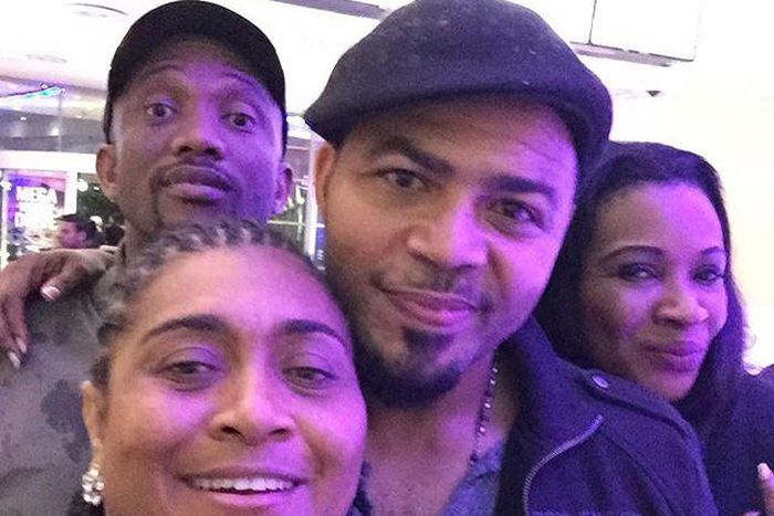 Hilda Dokubo, Ramsey Nouah and Chioma Ude at Durban International Film Festival 2015.