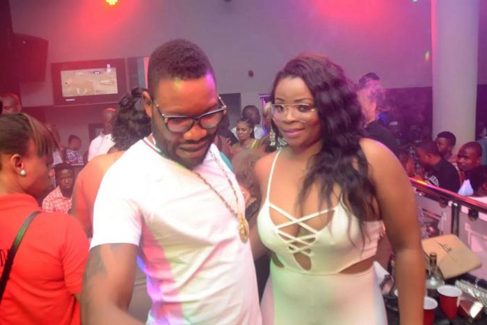 MC Oluomo and a guest