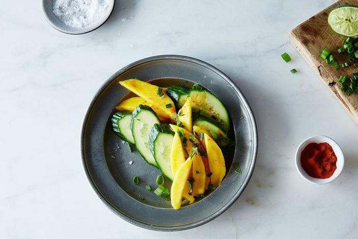 Mango Cucumber Chile Salad