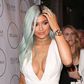 Kylie Jenner flaunts blue hair at Bellami Beauty Bar in California 